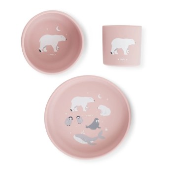 Saro Set Alimenta��o Silicone "Foodie"